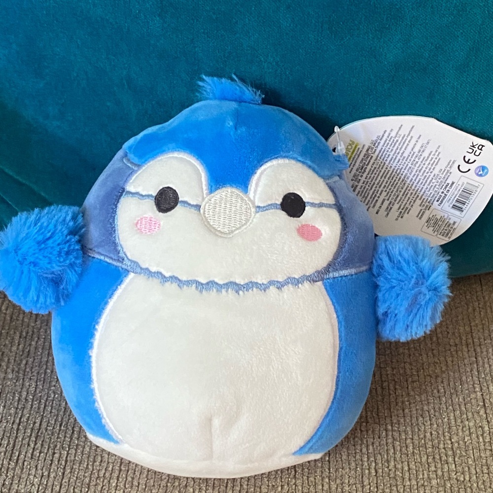 Original 5” Babs the bluejay squishmallow